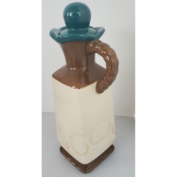 Tastefully Simple Decanter Pitcher Ceramic Stoneware Host Collection Dispenser - Picture 2 of 8